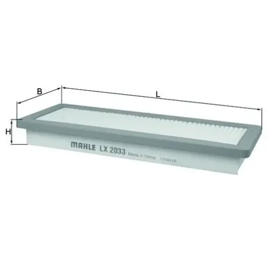 Mahle Hava Filtresi – LX2033 ürün görseli