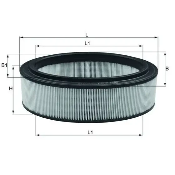 Mahle Hava Filtresi – LX2844 ürün görseli