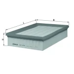 Mahle Hava Filtresi – LX418