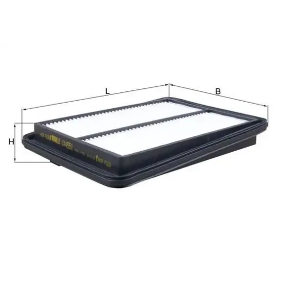 Mahle Hava Filtresi – LX4551 / OEM 165464BE0D ürün görseli