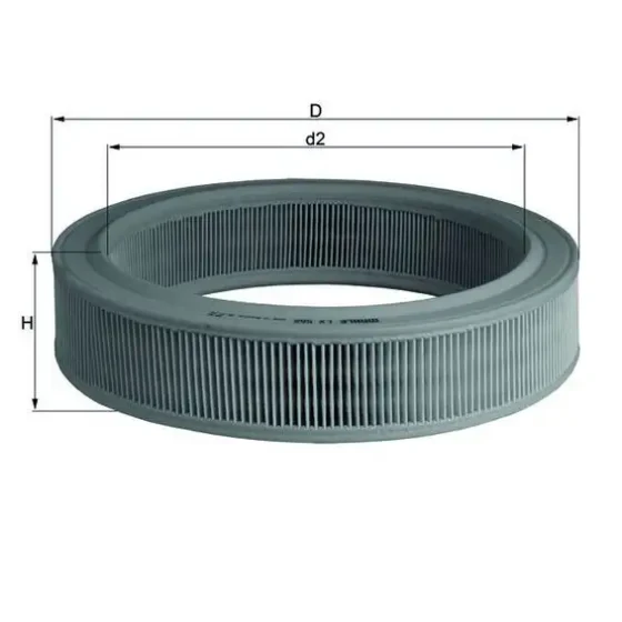 Mahle Hava Filtresi – LX568 ürün görseli