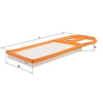 Mahle Hava Filtresi – LX571/1