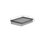 Mahle Hava Filtresi – LX643