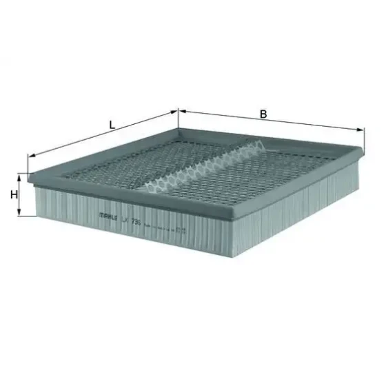 Mahle Hava Filtresi – LX736 / OEM A6030940404 ürün görseli