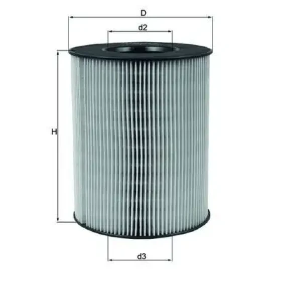 Mahle Hava Filtresi – LX794 / OEM A1660940004 ürün görseli