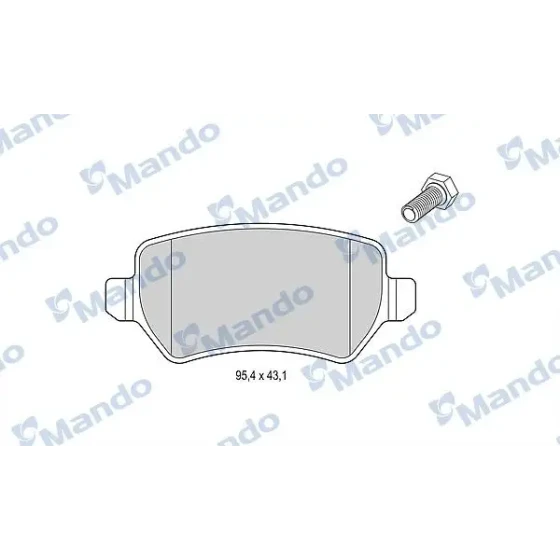 Mando Hava Filtresi – MMF015200 / OEM A6040940604 ürün görseli