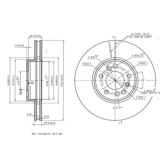 YTT Kalorifer Hortumu – Y50646 / OEM 8200155237 ürün görseli