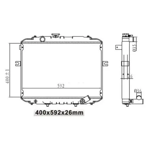 YTT Kalorifer Hortumu – Y80221 / OEM 64218409062