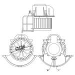 Mahle Kalorifer Motoru – AB113000S