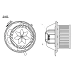 Mahle Kalorifer Motoru – AB194000S / OEM 64119144200
