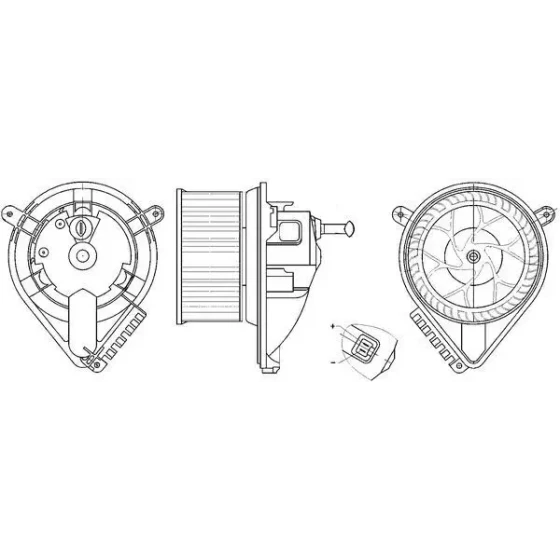 Mahle Kalorifer Motoru – AB271000S ürün görseli