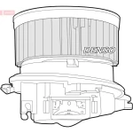 Denso Kalorifer Motoru – DEA21007 / OEM 644195