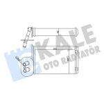 KALE Kalorifer Radyatörü – 346445 / OEM 701820031