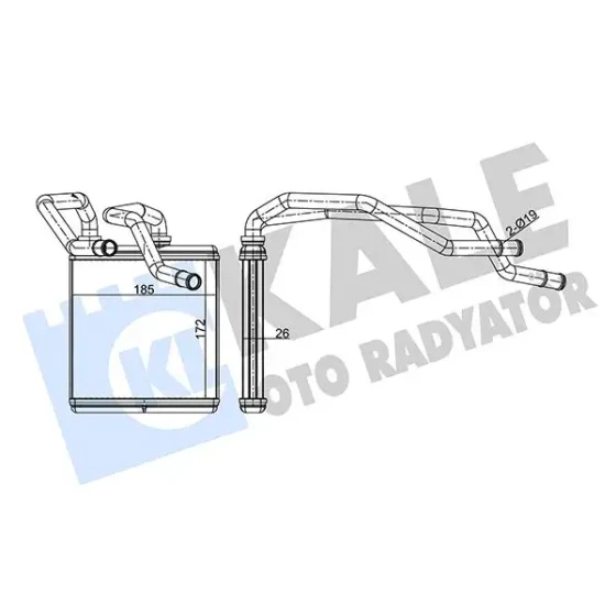 KALE Kalorifer Radyatörü – 346650 ürün görseli