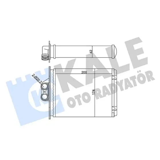 KALE Kalorifer Radyatörü – 346695 ürün görseli