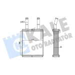 KALE Kalorifer Radyatörü – 346770 / OEM 9712324001