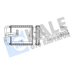 KALE Kalorifer Radyatörü – 355175 / OEM 971382E150