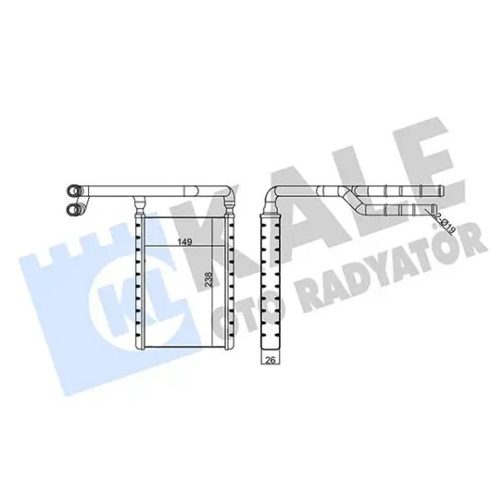 KALE Kalorifer Radyatörü – 355205 ürün görseli
