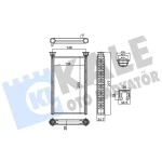 KALE Kalorifer Radyatörü – 356130 / OEM 64119229486