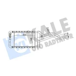 KALE Kalorifer Radyatörü – 358630 / OEM 971382B000