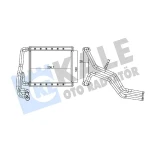 KALE Kalorifer Radyatörü – 360810 / OEM 97138F2000