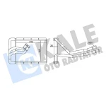 KALE Kalorifer Radyatörü – 360825 / OEM 971382E100