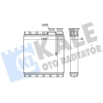 KALE Kalorifer Radyatörü – 370630 / OEM 2Q0819030A
