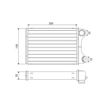 Valeo Kalorifer Radyatörü – 811569 / OEM 46770806