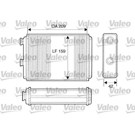 Valeo Kalorifer Radyatörü – 812280 ürün görseli