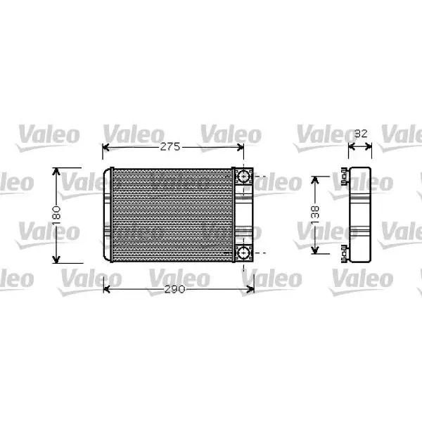 Valeo Kalorifer Radyatörü – 812321 / OEM A2038300161