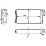 Mahle Kalorifer Radyatörü – AH162000S