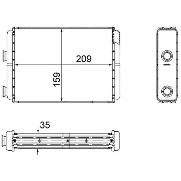 Mahle Kalorifer Radyatörü – AH60000S