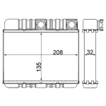 Mahle Kalorifer Radyatörü – AH87000S / OEM 64118372783