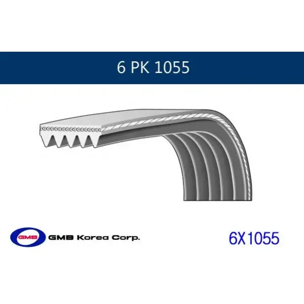 GMB Kayış – 6PK1055