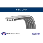 GMB Kayış – 6PK1740