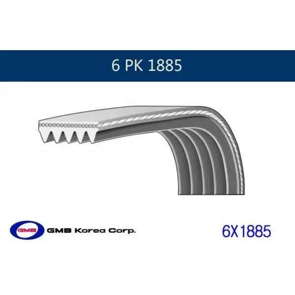 GMB Kayış – 6PK1885