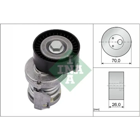 INA Kayış Gergi Kütüğü – 534012320 / OEM 030145299F ürün görseli