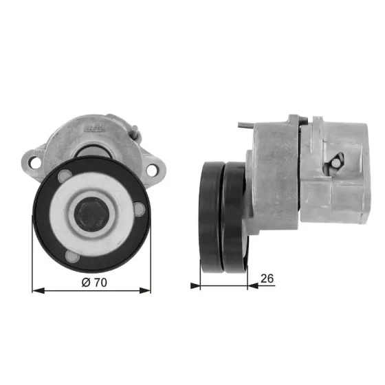 Gates Kayış Gergi Kütüğü – T38213 / OEM 90411025 ürün görseli