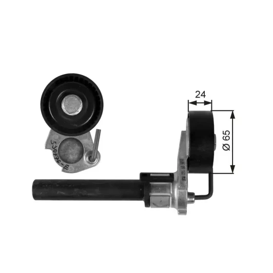 Gates Kayış Gergi Kütüğü – T39087 / OEM 06J903133D ürün görseli