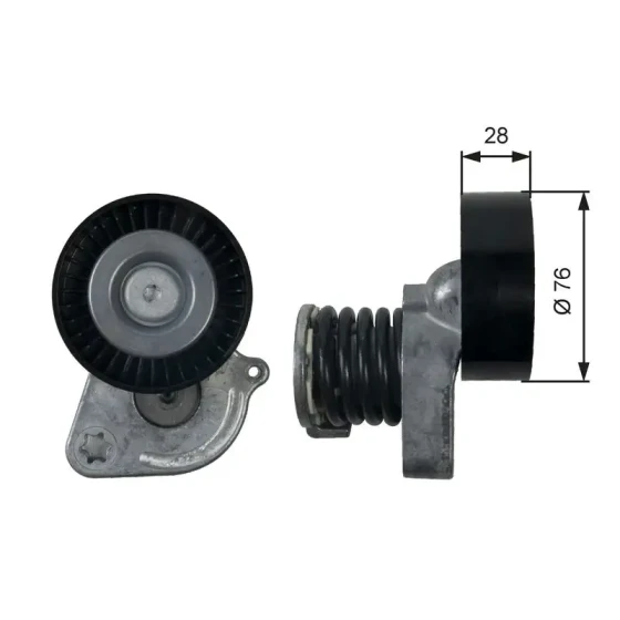 Gates Kayış Gergi Kütüğü – T39207 / OEM A2712000470 ürün görseli