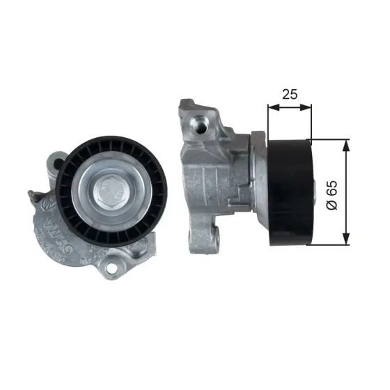 Gates Kayış Gergi Kütüğü – T39357 / OEM 04B903315 ürün görseli