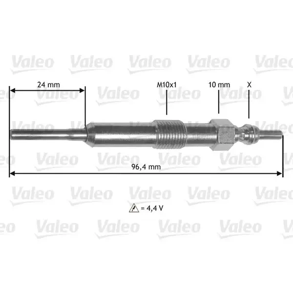 Valeo Kızdırma Bujisi – 345171 / OEM 110655687R