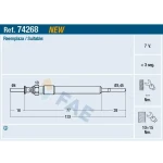 FAE Kızdırma Bujisi – 74268 / OEM 12237803368