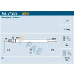 FAE Kızdırma Bujisi – 74269 / OEM 46072020F