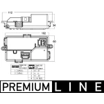 Mahle Klima Ayar Ünitesi – ABR68000P / OEM 64119311938