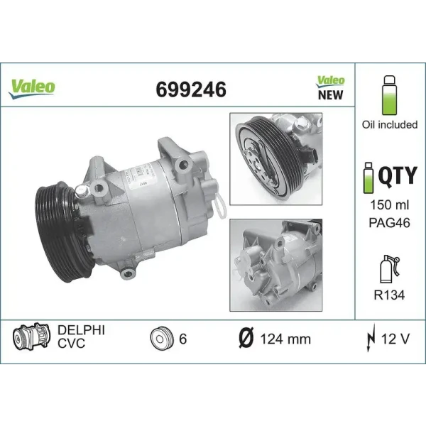 Valeo Klima Kompresörü – 699246