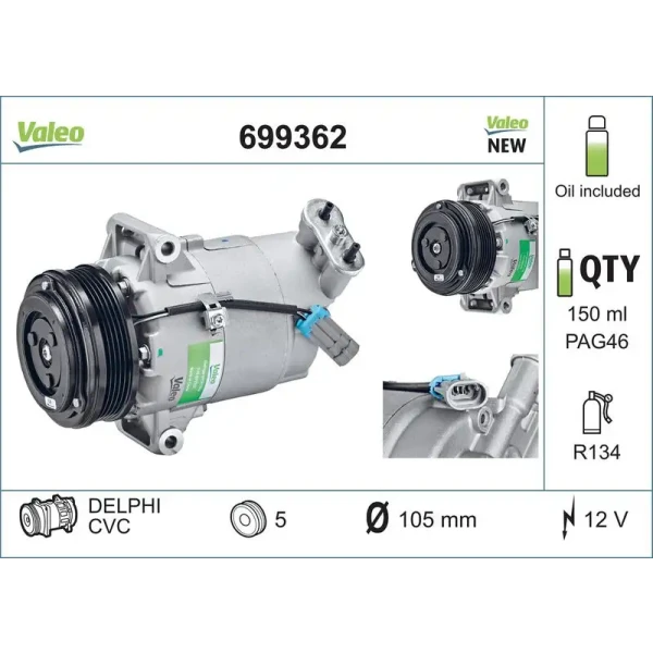 Valeo Klima Kompresörü – 699362