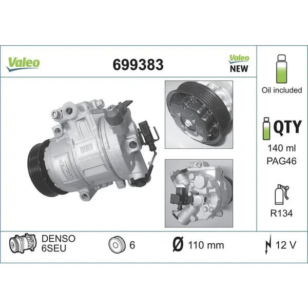 Valeo Klima Kompresörü – 699383