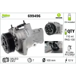 Valeo Klima Kompresörü – 699496 / OEM 926003541R