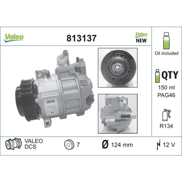 Valeo Klima Kompresörü – 813137